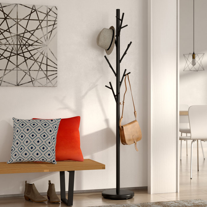 Freestanding Black Coat Rack & Reviews AllModern